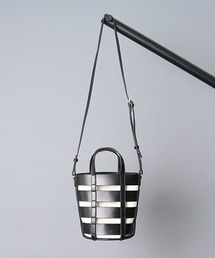 【 YAHKI / ヤーキ 】 W FACE LEATHER SHOULDER / レザーショルダーバッグ