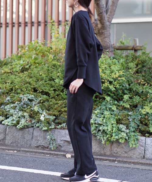 made in standard （メイドインスタンダード）の「MADE IN STANDARD/メイドインスタンダード SET-UP TOPS（Tシャツ/カットソー・レディース・ベージュ/ブラック・ONE SIZE）」の15枚目の写真