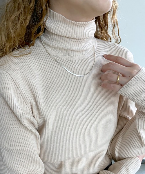 mystic（ミスティック）の「[Eau un bijou] snake chain(necklace)（ネックレス・レディース・ゴールド/シルバー・ONE SIZE）」の3枚目の写真