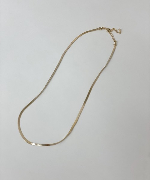 mystic（ミスティック）の「[Eau un bijou] snake chain(necklace)（ネックレス・レディース・ゴールド/シルバー・ONE SIZE）」の4枚目の写真