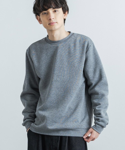 Rocky Monroe(ロッキーモンロー)の「裏起毛クルーネックスウェットシャツトレーナー(スウェット・メンズ・ブラック/グレー/チャコール・LL/M/L)」の12枚目の写真