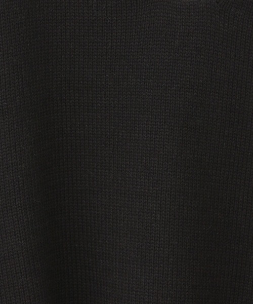 Heather（ヘザー）の「ラインニットベスト　267087（ベスト・レディース・ブラック/ベージュ/オフホワイト・FREE）」の20枚目の写真