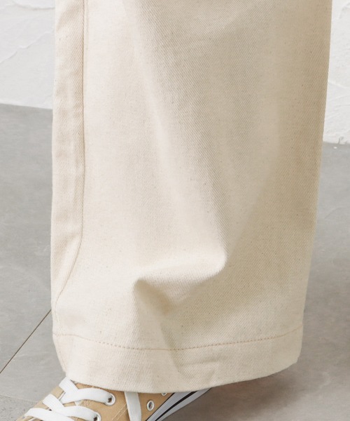 Dickies(ディッキーズ)の「Dickies ディッキーズ ツイルオーバーオール(サロペット/オーバーオール・レディース・ベージュ/ブラック/アイボリー・M/L)」の11枚目の写真
