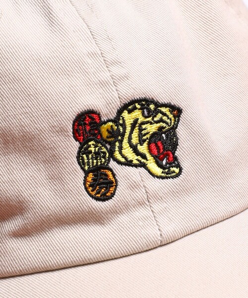 FREAK'S STORE（フリークスストア）の「WEB限定 開運招福 福禄寿 ベースボールキャップ/虎刺繍（キャップ・メンズ・ホワイト/ブラック/ベージュ・ONE SIZE）」の14枚目の写真