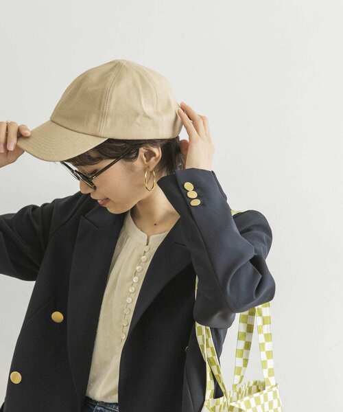 URBAN RESEARCH(アーバンリサーチ)の「ベーシックキャップ(キャップ・レディース・ブルー/ベージュ/ブラック・-)」の3枚目の写真