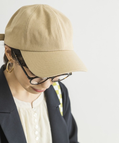 URBAN RESEARCH(アーバンリサーチ)の「ベーシックキャップ(キャップ・レディース・ブルー/ベージュ/ブラック・-)」の5枚目の写真