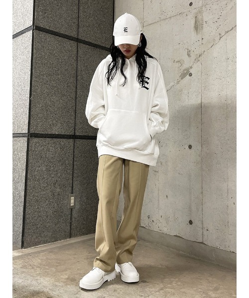 ENVYM（アンビー）の「オーバールーズロゴＰＯ（Tシャツ/カットソー・レディース・ホワイト/ブラック/ベージュ/ピンク・FREE）」の17枚目の写真