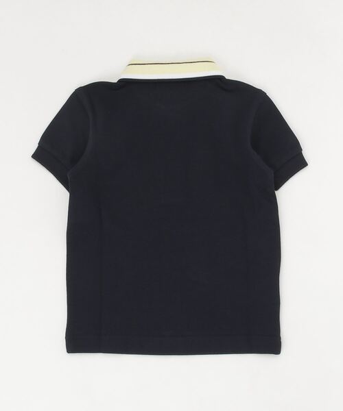 FRED PERRY(フレッドペリー)の「Kids Tramline Tipped Polo Shirt(ポロシャツ・キッズ・ネイビー・2-3/8-9/4-5/6-7)」の2枚目の写真