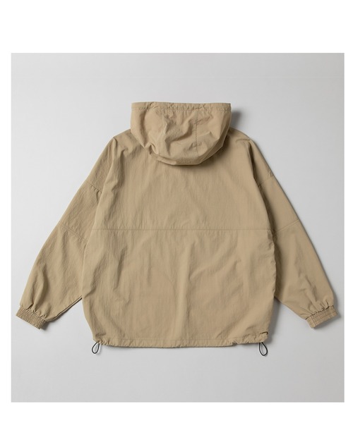 ROXY(ロキシー)の「ANORAK JACKET/ロキシーナイロンアノラックジャケット(ナイロンジャケット・レディース・ブラック/ベージュ・MEDIUM/LARGE)」の6枚目の写真