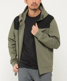 IKKA LOUNGE（イッカラウンジ）の「テックストレッチ切替ジップパーカー（パーカー）」