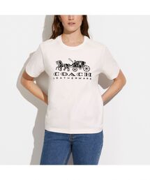 コーチ エバーグリーンホースアンドキャリッジTシャツ カットソー 半袖 ピンク 63519853_b_03_215.jpg