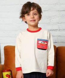 Disney（ディズニー）の「ディズニー キャラ ポケット ロンT 6220K（Tシャツ/カットソー・キッズ）」