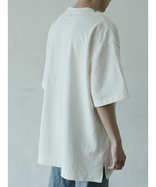 me+em select（ミームセレクト）の「ロゴビックTシャツ（Tシャツ/カットソー・メンズ・ホワイト/ブラック・FREE）」の16枚目の写真