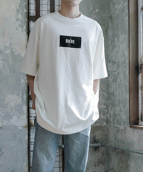 me+em select（ミームセレクト）の「ロゴビックTシャツ（Tシャツ/カットソー・メンズ・ホワイト/ブラック・FREE）」の15枚目の写真