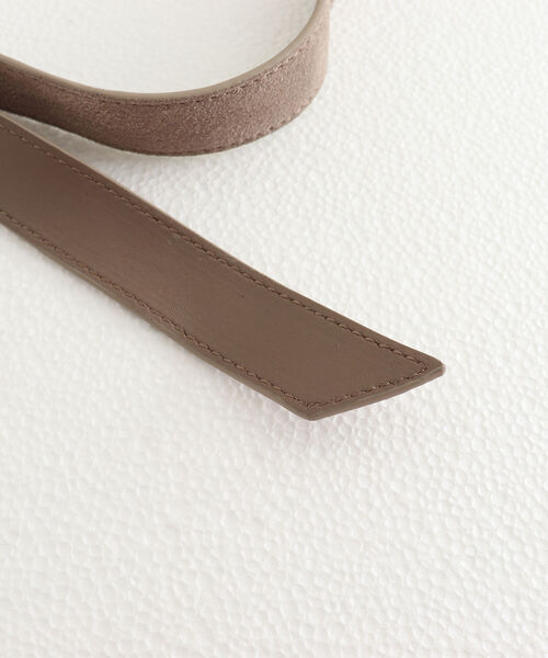 GLOSTER（グロスター）の「【GLOSTER/グロスター】スエードバックルベルト（ベルト・メンズ・ベージュ/ブラック・FREE）」の13枚目の写真