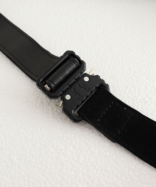 GLOSTER（グロスター）の「【GLOSTER/グロスター】スエードバックルベルト（ベルト・メンズ・ベージュ/ブラック・FREE）」の6枚目の写真