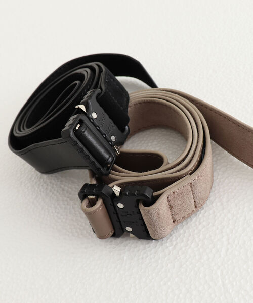GLOSTER（グロスター）の「【GLOSTER/グロスター】スエードバックルベルト（ベルト・メンズ・ベージュ/ブラック・FREE）」の18枚目の写真