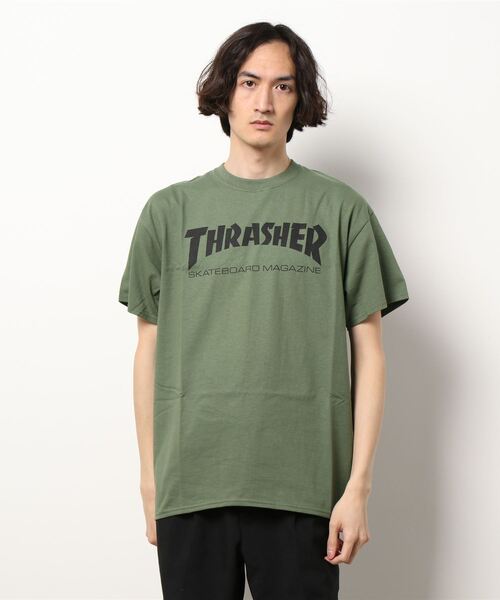 THRASHER（スラッシャー）の「【THRASHER/スラッシャー】（UN）SKATE MGM TEE（Tシャツ/カットソー・メンズ・ホワイト/ブラック/グレー/オリーブ・MEDIUM/LARGE）」の4枚目の写真