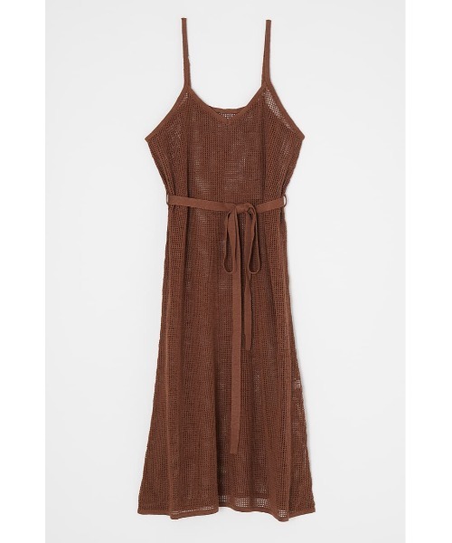 M_（エムアンダーバー）の「【M_】MESH KNIT ドレス（ワンピース・レディース・ブラック/ブラウン/ライトグリーン・FREE）」の19枚目の写真