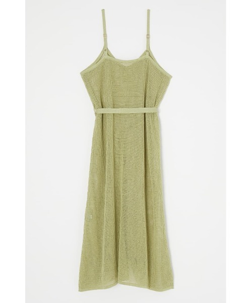 M_（エムアンダーバー）の「【M_】MESH KNIT ドレス（ワンピース・レディース・ブラック/ブラウン/ライトグリーン・FREE）」の21枚目の写真