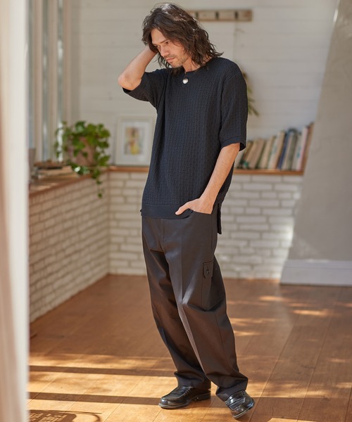 CAMBIO（カンビオ）の「mp9912-M-85スラックスカーゴイージーパンツ