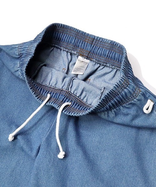 COOKMAN(クックマン)の「Cookman クックマン シェフパンツ イージーパンツ Denim Light Blue デニム ライトブルー(デニムパンツ・メンズ・ライトブルー・MEDIUM/LARGE/SMALL/X-LARGE)」の6枚目の写真
