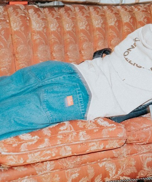 COOKMAN(クックマン)の「Cookman クックマン シェフパンツ イージーパンツ Denim Light Blue デニム ライトブルー(デニムパンツ・メンズ・ライトブルー・MEDIUM/LARGE/SMALL/X-LARGE)」の13枚目の写真