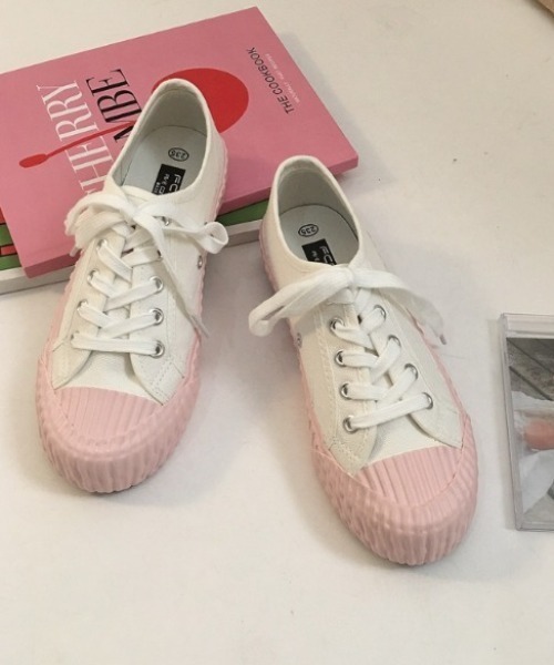 MANGROVE（マングローブ）の「ガムソールベーシックスニーカー（スニーカー・レディース・ホワイト/ライトブルー/ブラック/ベージュ/ミント/ホワイト×ブラック/ライトピンク/ホワイト×ブラウン・SMALL/MEDIUM/LARGE）」の21枚目の写真