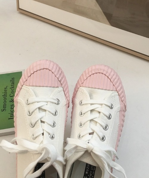 MANGROVE（マングローブ）の「ガムソールベーシックスニーカー（スニーカー・レディース・ホワイト/ライトブルー/ブラック/ベージュ/ミント/ホワイト×ブラック/ライトピンク/ホワイト×ブラウン・SMALL/MEDIUM/LARGE）」の22枚目の写真