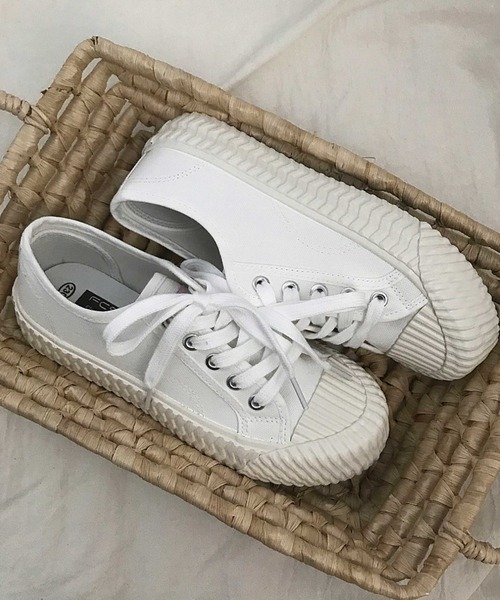 MANGROVE（マングローブ）の「ガムソールベーシックスニーカー（スニーカー・レディース・ホワイト/ライトブルー/ブラック/ベージュ/ミント/ホワイト×ブラック/ライトピンク/ホワイト×ブラウン・SMALL/MEDIUM/LARGE）」の10枚目の写真