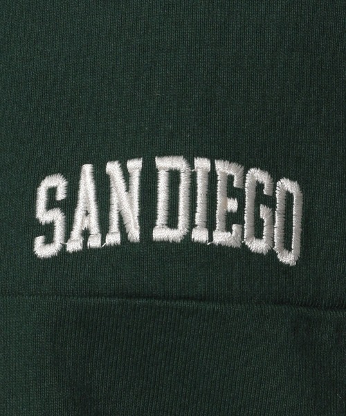 niko and...（ニコアンド）の「スタンドハーフジッププルオーバー（Tシャツ/カットソー・メンズ・ネイビー/オフホワイト/グリーン・MEDIUM/LARGE）」の16枚目の写真