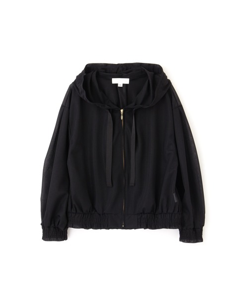 JILL STUART(ジルスチュアート)の「◆シアーフーディー(ブルゾン・レディース・ブルー/ホワイト/ブラック・FREE)」の14枚目の写真