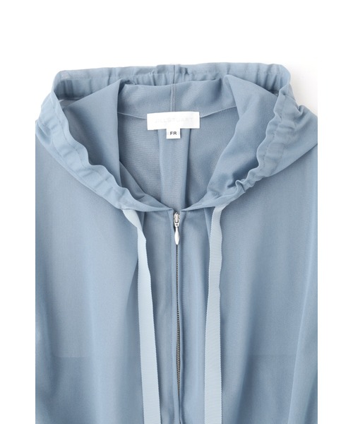 JILL STUART(ジルスチュアート)の「◆シアーフーディー(ブルゾン・レディース・ブルー/ホワイト/ブラック・FREE)」の19枚目の写真