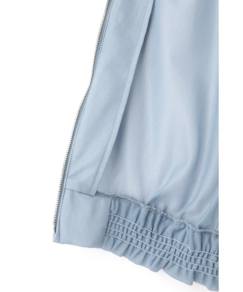 JILL STUART(ジルスチュアート)の「◆シアーフーディー(ブルゾン・レディース・ブルー/ホワイト/ブラック・FREE)」の22枚目の写真