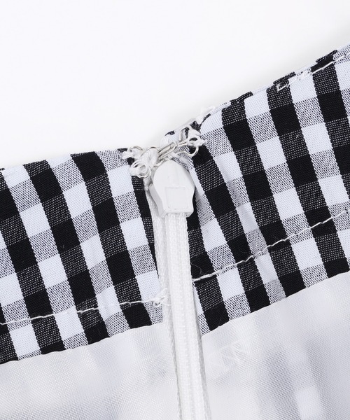 WC（ダブル シー）の「ギンガムミニキャミワンピース（ワンピース・レディース・ブラック/ピンク/ブルー/グリーン・FREE）」の19枚目の写真