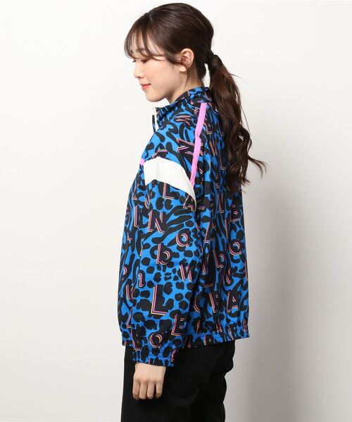 NEW BALANCE（ニューバランス）の「ニューバランス New Balance ストレッチウーブン ジャケット（ブルゾン・レディース・ブルー・S/M/L/XL）」の2枚目の写真