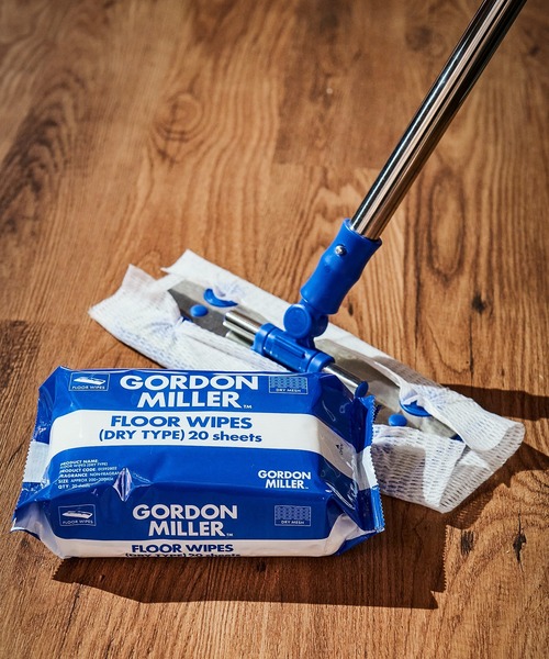 GORDON MILLER(ゴードンミラー)の「GORDON MILLER フロアワイプ ドライタイプ 20枚(掃除グッズ)」|ブルー