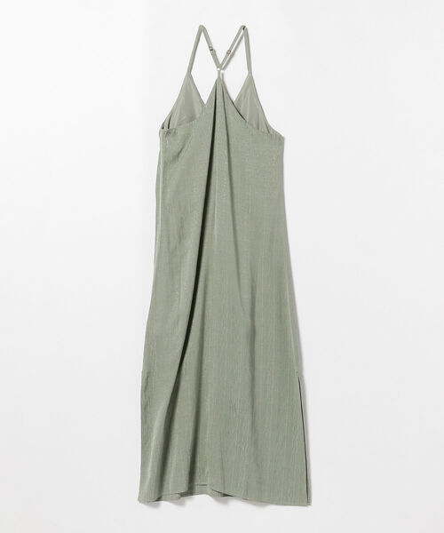 BEAMS LIGHTS（ビームスライツ）の「DESIGNERS SOCIETY / キャミソール ドレス（ワンピース・レディース・グリーン/ホワイト系その他7・X-SMALL）」の4枚目の写真