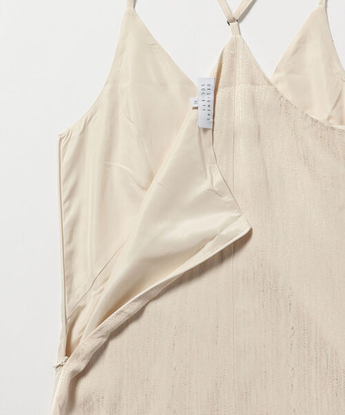 BEAMS LIGHTS（ビームスライツ）の「DESIGNERS SOCIETY / キャミソール ドレス（ワンピース・レディース・グリーン/ホワイト系その他7・X-SMALL）」の9枚目の写真