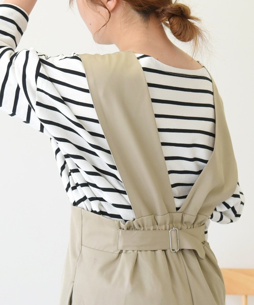 sango（sango）の「サロペット（サロペット/オーバーオール・レディース・ブラック/ベージュ・FREE）」の22枚目の写真