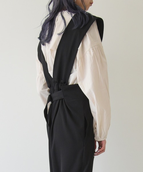 sango（sango）の「サロペット（サロペット/オーバーオール・レディース・ブラック/ベージュ・FREE）」の9枚目の写真