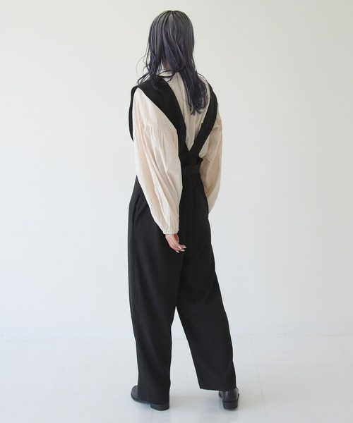 sango（sango）の「サロペット（サロペット/オーバーオール・レディース・ブラック/ベージュ・FREE）」の13枚目の写真