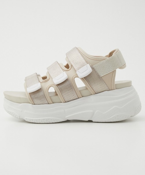 RODEO CROWNS WIDE BOWL(ロデオクラウンズワイドボウル)の「HOLD SPORTS SANDALS(サンダル・レディース・ブラウン/ブラック/オフホワイト・LARGE/MEDIUM)」の16枚目の写真