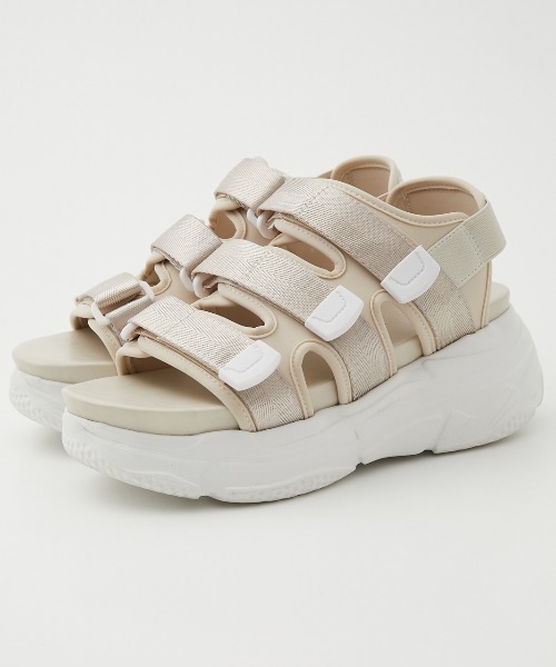 RODEO CROWNS WIDE BOWL(ロデオクラウンズワイドボウル)の「HOLD SPORTS SANDALS(サンダル・レディース・ブラウン/ブラック/オフホワイト・LARGE/MEDIUM)」の6枚目の写真