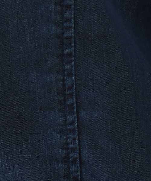 libelle more（リベル モア）の「《ウォッシャブル》リヨセルデニムVネックブルゾン（デニムジャケット・レディース・サックスブルー/インディゴブルー/ブルー・M/L）」の22枚目の写真