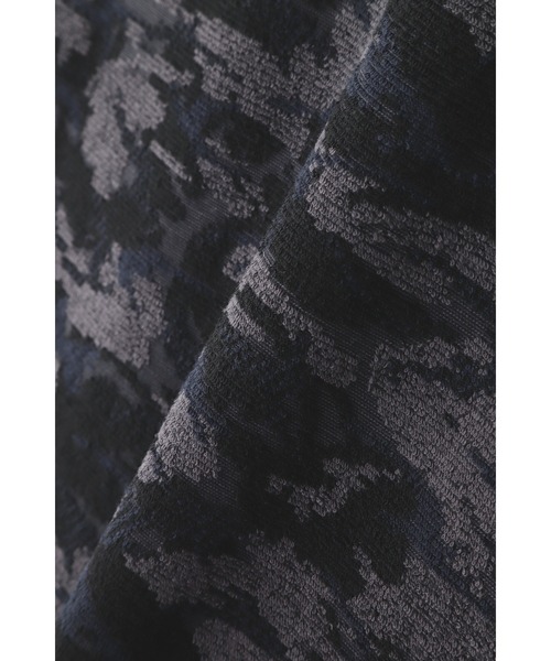 HIGH STREET(ハイストリート)の「HIGH STREET∴ウッドランド迷彩パイルJQクルーネックカットソー(Tシャツ/カットソー・メンズ・カーキ/グレー系その他/ブラック・M/L/LL)」の18枚目の写真