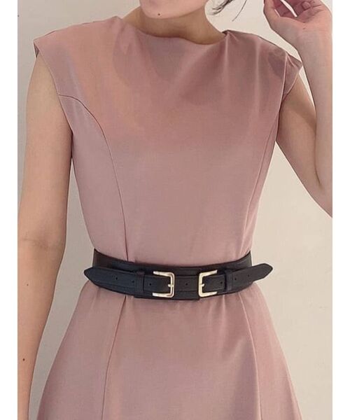 RESEXXY（リゼクシー）の「ダブルバックルベルト（ベルト・レディース・ブラック/ブラウン・FREE）」の8枚目の写真