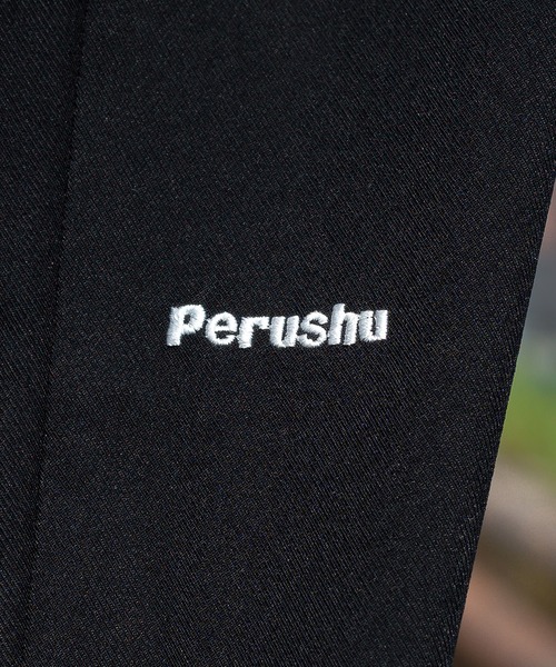 Perushu(ペルーシュ)の「ワンロールワイドスラックス(スラックス・メンズ・ライトブルー/ブラック/オフホワイト・MEDIUM/SMALL/LARGE)」の6枚目の写真