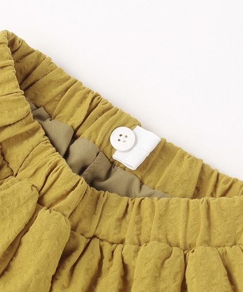 b・ROOM（ビールーム）の「ティアードスカート（スカート・キッズ・オリーブ/ライトベージュ/ピンク・100cm/90cm/110cm/130cm/120cm）」の4枚目の写真