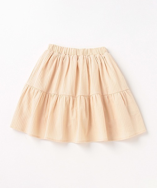 b・ROOM（ビールーム）の「ティアードスカート（スカート・キッズ・オリーブ/ライトベージュ/ピンク・100cm/90cm/110cm/130cm/120cm）」の18枚目の写真